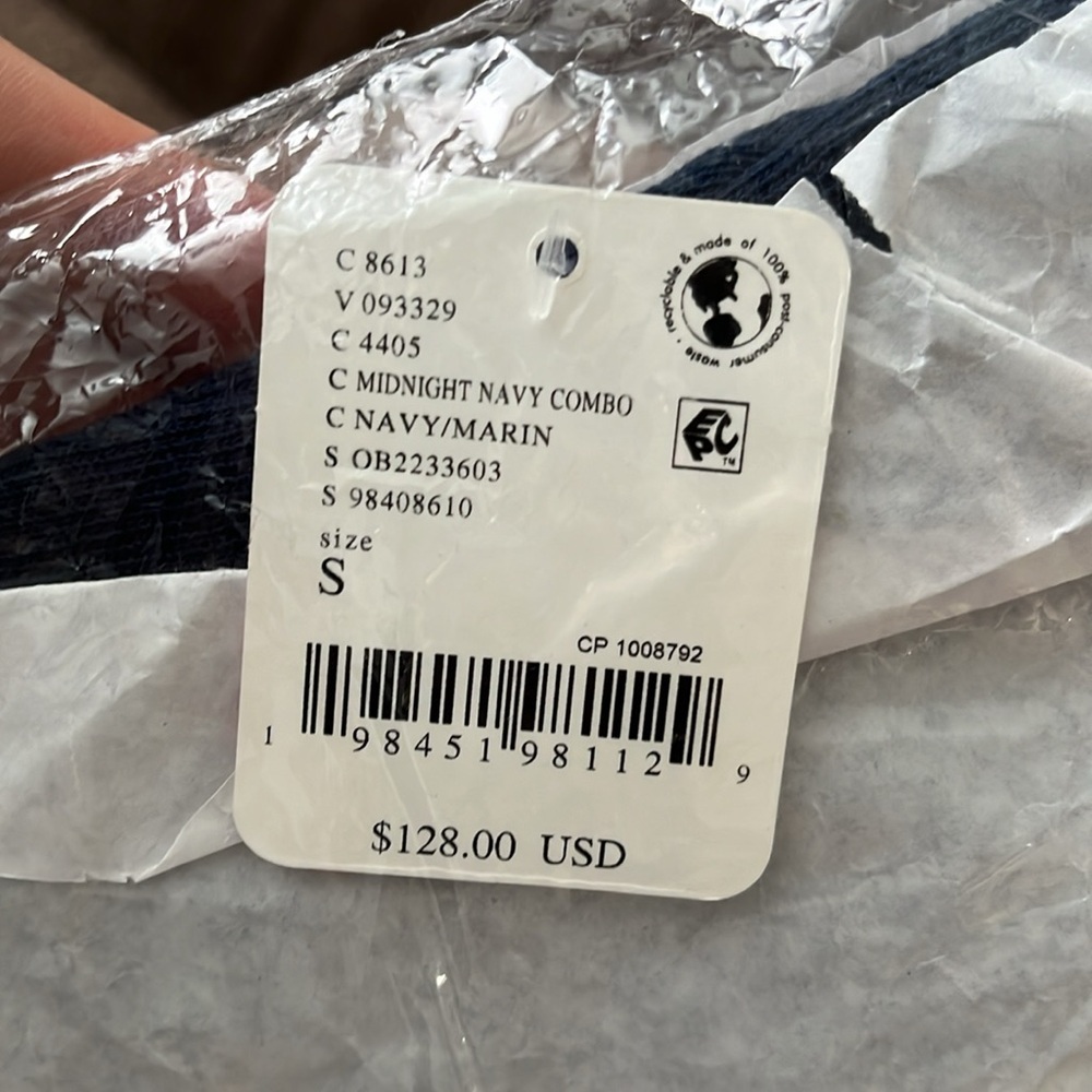 NWT FREE PEOPLE MOVEMENT Spring Forward Tunic In Midnight Navy Combo MSRP $128 - Picture 16 of 16